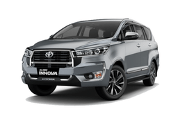 Toyota Innova Crysta Color Silver Metallic